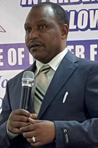 Pst Joseph  kambai. Tacoma Interdenominational Fellowship int'l