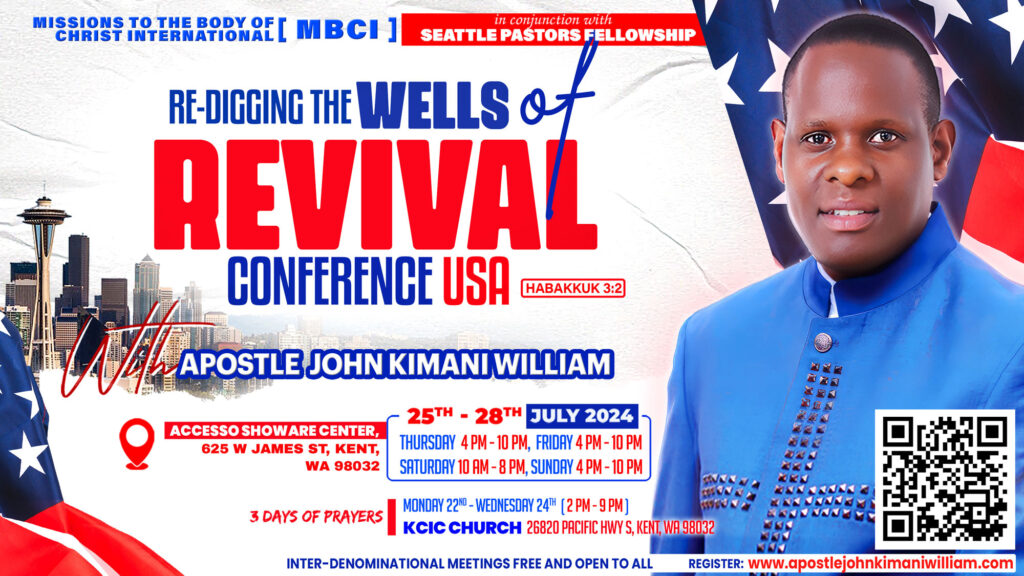 APOSTLE John Kimani William USA Conference